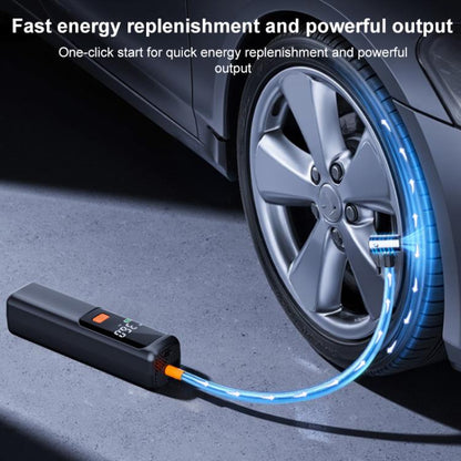 SUITU ST-5536 Pompe à air numérique sans fil pour voiture, gonfleur de pneu électrique portable, 4000mAh, 4500mAh