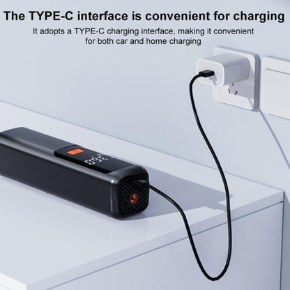SUITU ST-5536 Pompe à air numérique sans fil pour voiture, gonfleur de pneu électrique portable, 4000mAh, 4500mAh