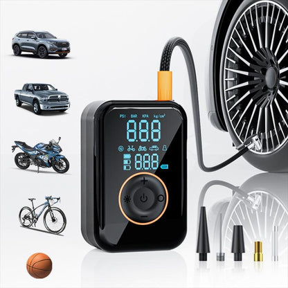 SUITU ST-5535B 4000mAh Pompe à air de voiture sans fil avec affichage numérique Gonfleur de pneu électrique intelligent