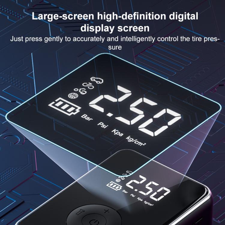 SUITU RT-601B Wireless Digital Display Car Air Pump Portable Car Electric Tire Inflator