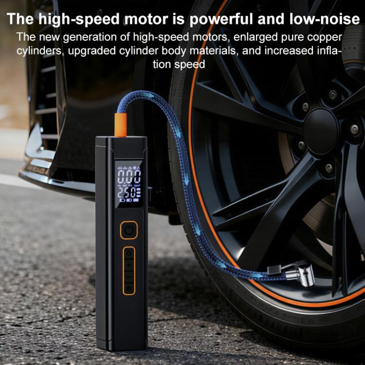 SUITU ST-5541 Pompe à air électrique portable sans fil avec double écran numérique pour voiture