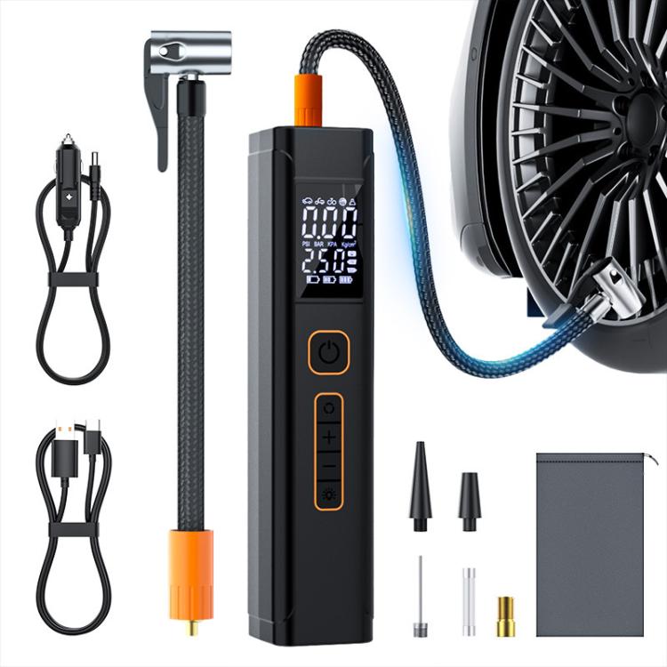 SUITU ST-5541 Pompe à air électrique portable sans fil avec double écran numérique pour voiture