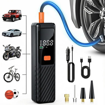 SUITU ST-5543 Pompe à air électrique gonfleur de pneu de voiture sans fil à affichage numérique, 4000mAh, 4500mAh