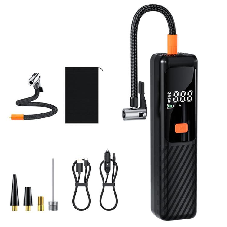 SUITU ST-5543 Pompe à air électrique gonfleur de pneu de voiture sans fil à affichage numérique, 4000mAh, 4500mAh