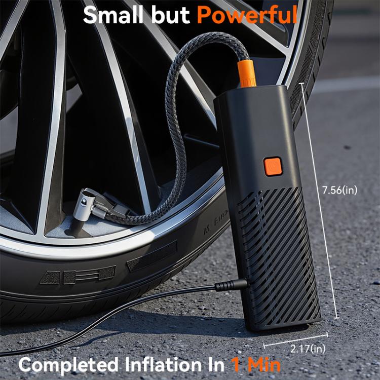 SUITU ST-5547 Pompe de gonflage portable filaire pour voiture DC12V avec manomètre à aiguille