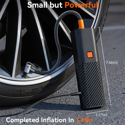 SUITU ST-5547 Pompe de gonflage portable filaire pour voiture DC12V avec manomètre à aiguille
