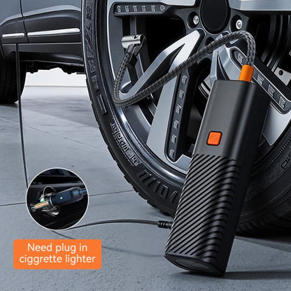 SUITU ST-5547 Pompe de gonflage portable filaire pour voiture DC12V avec manomètre à aiguille