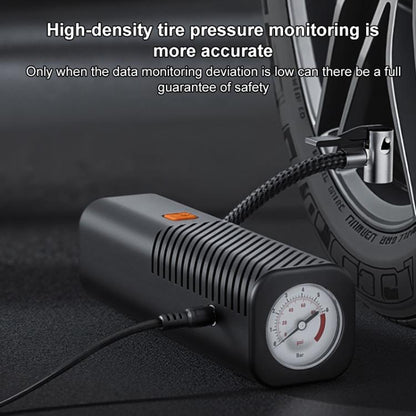 SUITU ST-5547 Pompe de gonflage portable filaire pour voiture DC12V avec manomètre à aiguille