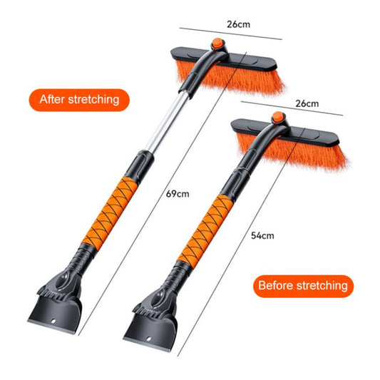 SUITU ST-3984 Multi-Functional 360 Degree Rotation Detachable and Retractable Snow Shovel Snow Brush