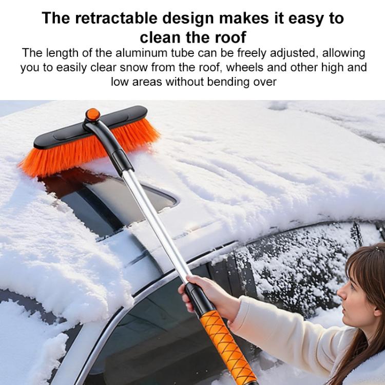 SUITU ST-3984 Multi-Functional 360 Degree Rotation Detachable and Retractable Snow Shovel Snow Brush