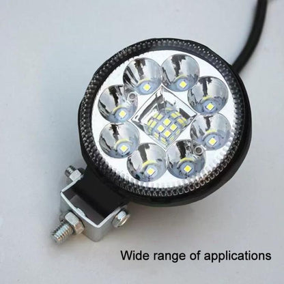 DC12-80V 3 inch Round Motorcycle High-intensity Ultra-bright LED Spotlight