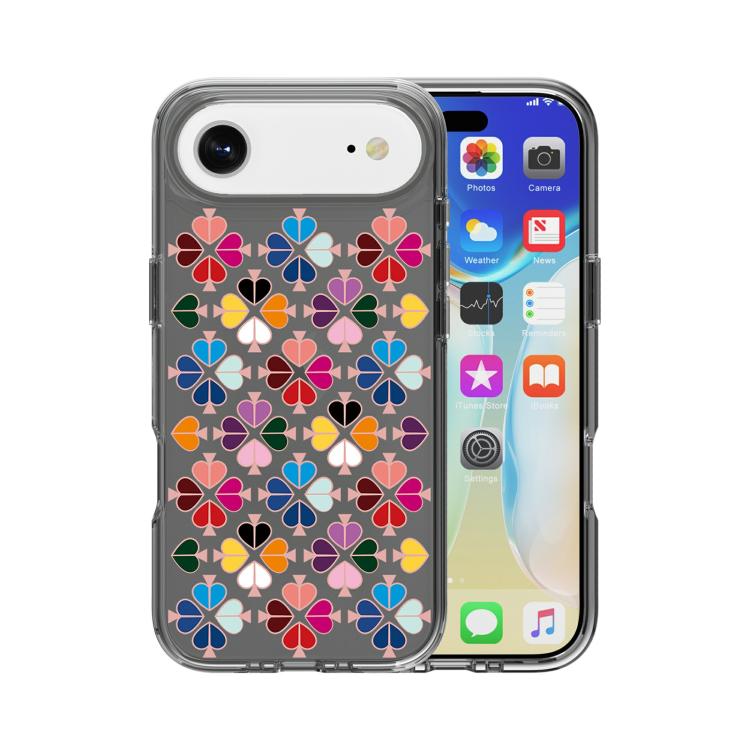 Transparent Crystal Red Heart Pattern Phone Case, For iPhone 17, For iPhone Air, For iPhone 16 Pro Max, For iPhone 16 Pro, For iPhone 16 Plus, For iPhone 16, For iPhone 15 Pro Max, For iPhone 15 Pro, For iPhone 15 Plus, For iPhone 15, For iPhone 14 Plu...