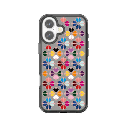 Transparent Crystal Red Heart Pattern Phone Case, For iPhone 17, For iPhone Air, For iPhone 16 Pro Max, For iPhone 16 Pro, For iPhone 16 Plus, For iPhone 16, For iPhone 15 Pro Max, For iPhone 15 Pro, For iPhone 15 Plus, For iPhone 15, For iPhone 14 Plu...