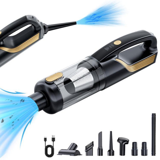 Aspirateur de voiture portable sans fil 6000mAh SUITU ST-128Plus avec fonction soufflerie/aspiration