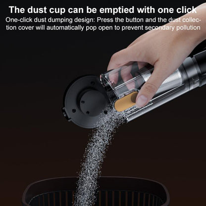 SUITU ST-128Plus 6000mAh Wireless Mini Handheld Blow Suction Combo Car Vacuum Cleaner