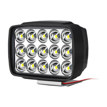 DC12-80V IP68 Waterproof Car Ultra-bright LED Spotlight, 15 LEDs, 45 LEDs