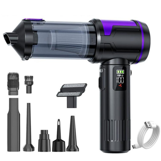 SUITU ST-6708APlus Aspirateur de voiture sans balais portatif avec affichage numérique, fonction soufflage et aspiration combinées
