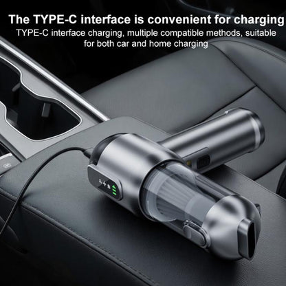 SUITU ST-6707APlus Portable Digital Display Blow Suction Combo USB Charging Car Vacuum Cleaner