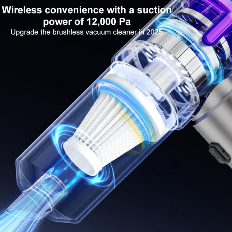 Aspirateur de voiture portable sans balai avec moteur SUITU ST-6642Pro 4000mAh