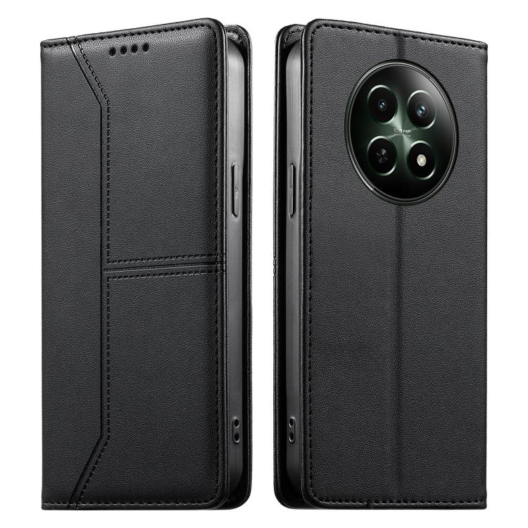 Stitched Line Magnetic RFID Vegan Leather Phone Case, For Realme 16T 5G, For Realme C100 4G, For Realme C83 5G / C85 5G / 15x 5G India, For Realme 16 5G, For Realme 16 Pro+ 5G, For Realme 16 Pro 5G, For Realme C85 Pro 4G, For Realme 15T 5G             ...