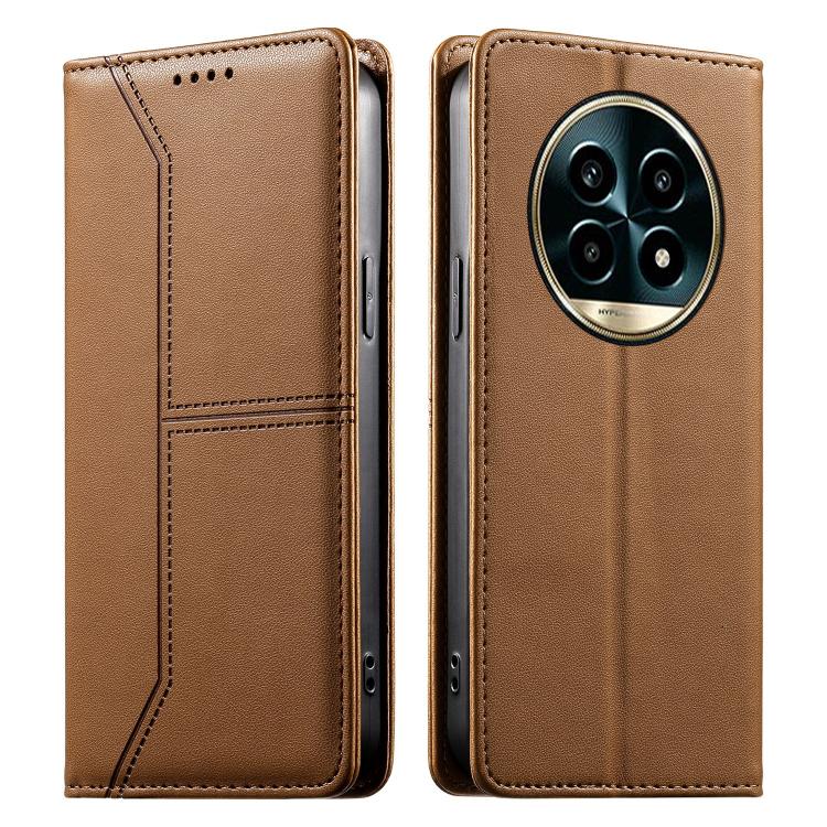 Stitched Line Magnetic RFID Vegan Leather Phone Case, For Realme 16T 5G, For Realme C100 4G, For Realme C83 5G / C85 5G / 15x 5G India, For Realme 16 5G, For Realme 16 Pro+ 5G, For Realme 16 Pro 5G, For Realme C85 Pro 4G, For Realme 15T 5G             ...