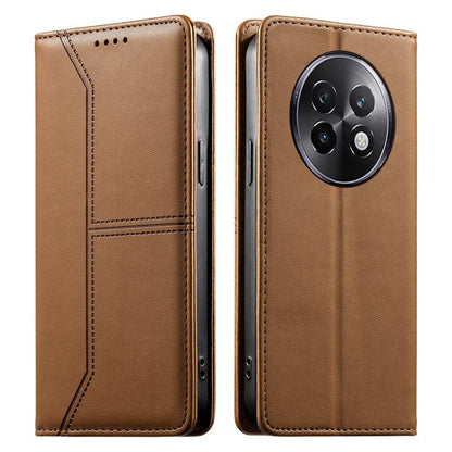 Stitched Line Magnetic RFID Vegan Leather Phone Case, For Realme 16T 5G, For Realme C100 4G, For Realme C83 5G / C85 5G / 15x 5G India, For Realme 16 5G, For Realme 16 Pro+ 5G, For Realme 16 Pro 5G, For Realme C85 Pro 4G, For Realme 15T 5G             ...