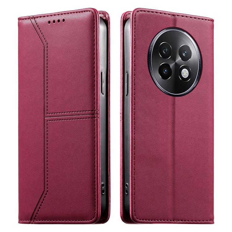 Stitched Line Magnetic RFID Vegan Leather Phone Case, For Realme 16T 5G, For Realme C100 4G, For Realme C83 5G / C85 5G / 15x 5G India, For Realme 16 5G, For Realme 16 Pro+ 5G, For Realme 16 Pro 5G, For Realme C85 Pro 4G, For Realme 15T 5G             ...
