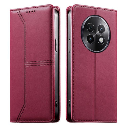 Stitched Line Magnetic RFID Vegan Leather Phone Case, For Realme 16T 5G, For Realme C100 4G, For Realme C83 5G / C85 5G / 15x 5G India, For Realme 16 5G, For Realme 16 Pro+ 5G, For Realme 16 Pro 5G, For Realme C85 Pro 4G, For Realme 15T 5G             ...
