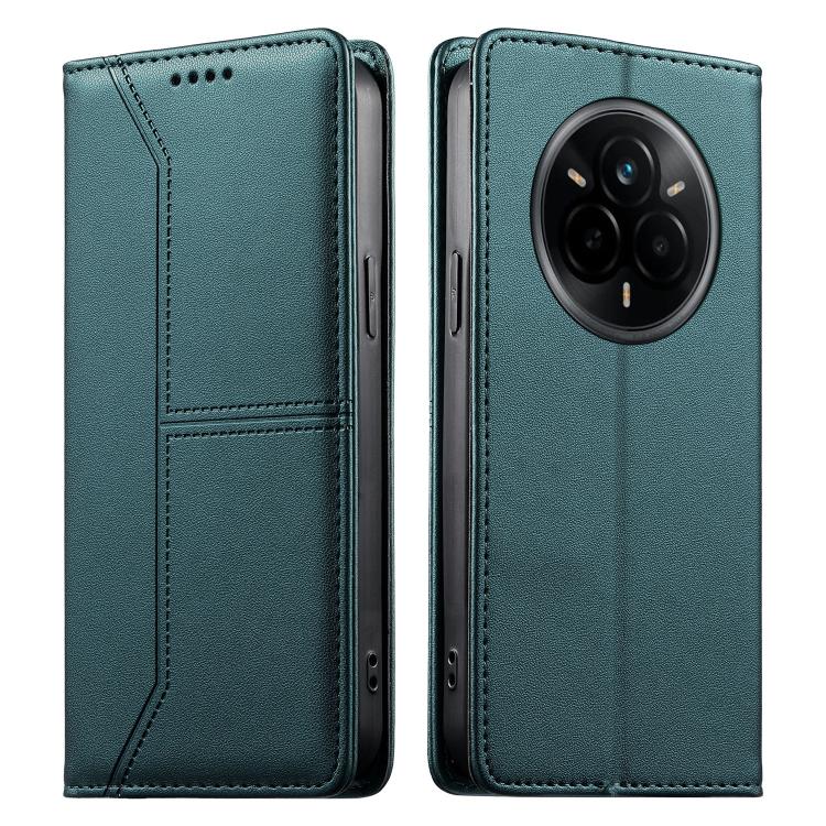 Stitched Line Magnetic RFID Vegan Leather Phone Case, For Realme 16T 5G, For Realme C100 4G, For Realme C83 5G / C85 5G / 15x 5G India, For Realme 16 5G, For Realme 16 Pro+ 5G, For Realme 16 Pro 5G, For Realme C85 Pro 4G, For Realme 15T 5G             ...
