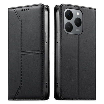 Stitched Line Magnetic RFID Vegan Leather Phone Case, For Realme 16T 5G, For Realme C100 4G, For Realme C83 5G / C85 5G / 15x 5G India, For Realme 16 5G, For Realme 16 Pro+ 5G, For Realme 16 Pro 5G, For Realme C85 Pro 4G, For Realme 15T 5G             ...
