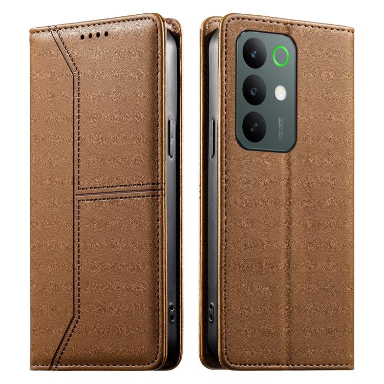 Stitched Line Magnetic RFID Vegan Leather Phone Case, For Realme 16T 5G, For Realme C100 4G, For Realme C83 5G / C85 5G / 15x 5G India, For Realme 16 5G, For Realme 16 Pro+ 5G, For Realme 16 Pro 5G, For Realme C85 Pro 4G, For Realme 15T 5G             ...