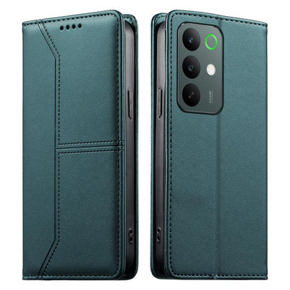 Stitched Line Magnetic RFID Vegan Leather Phone Case, For Realme 16T 5G, For Realme C100 4G, For Realme C83 5G / C85 5G / 15x 5G India, For Realme 16 5G, For Realme 16 Pro+ 5G, For Realme 16 Pro 5G, For Realme C85 Pro 4G, For Realme 15T 5G             ...