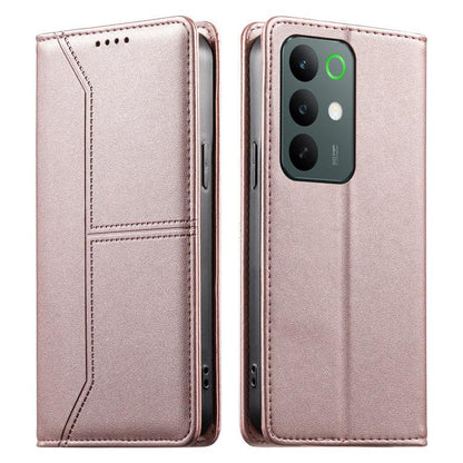 Stitched Line Magnetic RFID Vegan Leather Phone Case, For Realme 16T 5G, For Realme C100 4G, For Realme C83 5G / C85 5G / 15x 5G India, For Realme 16 5G, For Realme 16 Pro+ 5G, For Realme 16 Pro 5G, For Realme C85 Pro 4G, For Realme 15T 5G             ...