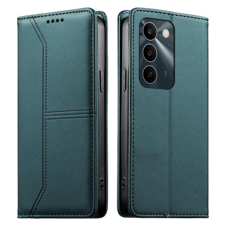 Stitched Line Magnetic RFID Vegan Leather Phone Case, For Realme 16T 5G, For Realme C100 4G, For Realme C83 5G / C85 5G / 15x 5G India, For Realme 16 5G, For Realme 16 Pro+ 5G, For Realme 16 Pro 5G, For Realme C85 Pro 4G, For Realme 15T 5G             ...