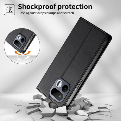 Stitched Line Magnetic RFID Vegan Leather Phone Case, For Realme 16T 5G, For Realme C100 4G, For Realme C83 5G / C85 5G / 15x 5G India, For Realme 16 5G, For Realme 16 Pro+ 5G, For Realme 16 Pro 5G, For Realme C85 Pro 4G, For Realme 15T 5G             ...