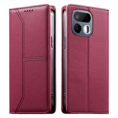 Stitched Line Magnetic RFID Vegan Leather Phone Case, For Realme 16T 5G, For Realme C100 4G, For Realme C83 5G / C85 5G / 15x 5G India, For Realme 16 5G, For Realme 16 Pro+ 5G, For Realme 16 Pro 5G, For Realme C85 Pro 4G, For Realme 15T 5G             ...