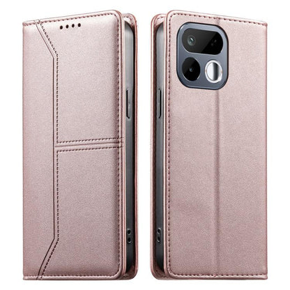 Stitched Line Magnetic RFID Vegan Leather Phone Case, For Realme 16T 5G, For Realme C100 4G, For Realme C83 5G / C85 5G / 15x 5G India, For Realme 16 5G, For Realme 16 Pro+ 5G, For Realme 16 Pro 5G, For Realme C85 Pro 4G, For Realme 15T 5G             ...