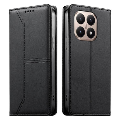 Stitched Line Magnetic RFID Vegan Leather Phone Case, For Xiaomi 17 Max 5G, For Xiaomi 17T Pro 5G, For Xiaomi 17T 5G, For Xiaomi Poco X8 Pro 5G / Redmi Turbo 5 5G, For Xiaomi 17 Ultra, For Xiaomi 17 Pro Max, For Xiaomi 17 Pro, For Xiaomi 17            ...