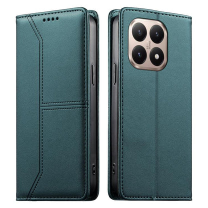 Stitched Line Magnetic RFID Vegan Leather Phone Case, For Xiaomi 17 Max 5G, For Xiaomi 17T Pro 5G, For Xiaomi 17T 5G, For Xiaomi Poco X8 Pro 5G / Redmi Turbo 5 5G, For Xiaomi 17 Ultra, For Xiaomi 17 Pro Max, For Xiaomi 17 Pro, For Xiaomi 17            ...