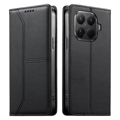 Stitched Line Magnetic RFID Vegan Leather Phone Case, For Xiaomi 17 Max 5G, For Xiaomi 17T Pro 5G, For Xiaomi 17T 5G, For Xiaomi Poco X8 Pro 5G / Redmi Turbo 5 5G, For Xiaomi 17 Ultra, For Xiaomi 17 Pro Max, For Xiaomi 17 Pro, For Xiaomi 17            ...