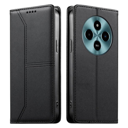 Stitched Line Magnetic RFID Vegan Leather Phone Case, For Xiaomi 17 Max 5G, For Xiaomi 17T Pro 5G, For Xiaomi 17T 5G, For Xiaomi Poco X8 Pro 5G / Redmi Turbo 5 5G, For Xiaomi 17 Ultra, For Xiaomi 17 Pro Max, For Xiaomi 17 Pro, For Xiaomi 17            ...