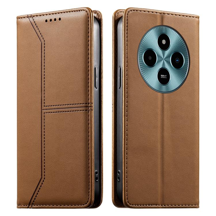 Stitched Line Magnetic RFID Vegan Leather Phone Case, For Xiaomi 17 Max 5G, For Xiaomi 17T Pro 5G, For Xiaomi 17T 5G, For Xiaomi Poco X8 Pro 5G / Redmi Turbo 5 5G, For Xiaomi 17 Ultra, For Xiaomi 17 Pro Max, For Xiaomi 17 Pro, For Xiaomi 17            ...
