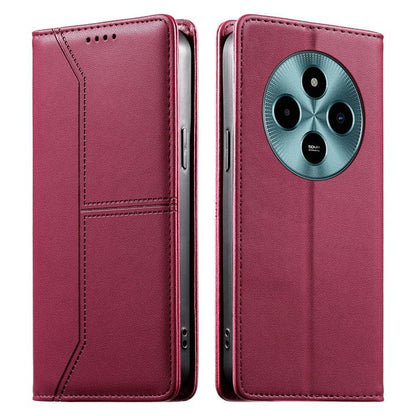 Stitched Line Magnetic RFID Vegan Leather Phone Case, For Xiaomi 17 Max 5G, For Xiaomi 17T Pro 5G, For Xiaomi 17T 5G, For Xiaomi Poco X8 Pro 5G / Redmi Turbo 5 5G, For Xiaomi 17 Ultra, For Xiaomi 17 Pro Max, For Xiaomi 17 Pro, For Xiaomi 17            ...