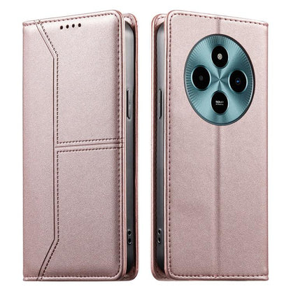Stitched Line Magnetic RFID Vegan Leather Phone Case, For Xiaomi 17 Max 5G, For Xiaomi 17T Pro 5G, For Xiaomi 17T 5G, For Xiaomi Poco X8 Pro 5G / Redmi Turbo 5 5G, For Xiaomi 17 Ultra, For Xiaomi 17 Pro Max, For Xiaomi 17 Pro, For Xiaomi 17            ...