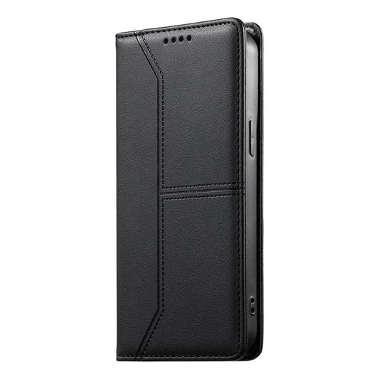 Stitched Line Magnetic RFID Vegan Leather Phone Case, For Xiaomi 17 Max 5G, For Xiaomi 17T Pro 5G, For Xiaomi 17T 5G, For Xiaomi Poco X8 Pro 5G / Redmi Turbo 5 5G, For Xiaomi 17 Ultra, For Xiaomi 17 Pro Max, For Xiaomi 17 Pro, For Xiaomi 17            ...