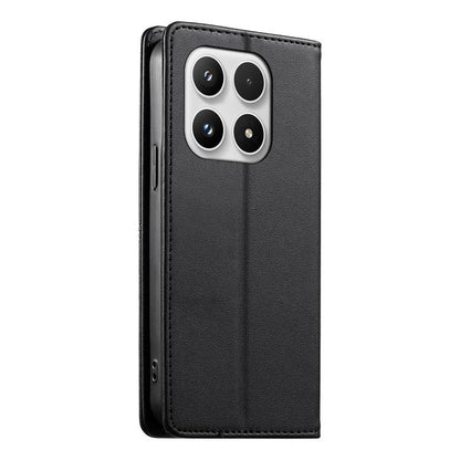 Stitched Line Magnetic RFID Vegan Leather Phone Case, For Xiaomi 17 Max 5G, For Xiaomi 17T Pro 5G, For Xiaomi 17T 5G, For Xiaomi Poco X8 Pro 5G / Redmi Turbo 5 5G, For Xiaomi 17 Ultra, For Xiaomi 17 Pro Max, For Xiaomi 17 Pro, For Xiaomi 17            ...