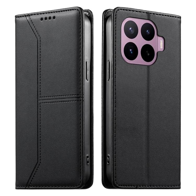 Stitched Line Magnetic RFID Vegan Leather Phone Case, For Xiaomi 17 Max 5G, For Xiaomi 17T Pro 5G, For Xiaomi 17T 5G, For Xiaomi Poco X8 Pro 5G / Redmi Turbo 5 5G, For Xiaomi 17 Ultra, For Xiaomi 17 Pro Max, For Xiaomi 17 Pro, For Xiaomi 17            ...