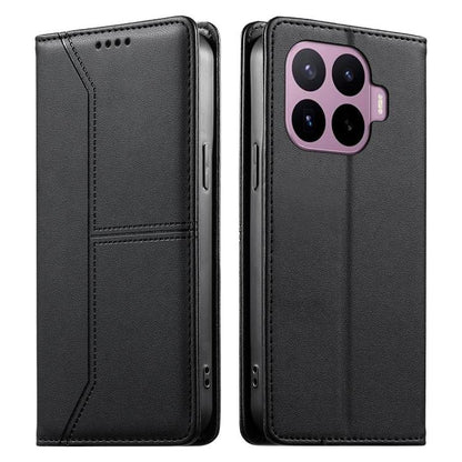 Stitched Line Magnetic RFID Vegan Leather Phone Case, For Xiaomi 17 Max 5G, For Xiaomi 17T Pro 5G, For Xiaomi 17T 5G, For Xiaomi Poco X8 Pro 5G / Redmi Turbo 5 5G, For Xiaomi 17 Ultra, For Xiaomi 17 Pro Max, For Xiaomi 17 Pro, For Xiaomi 17            ...