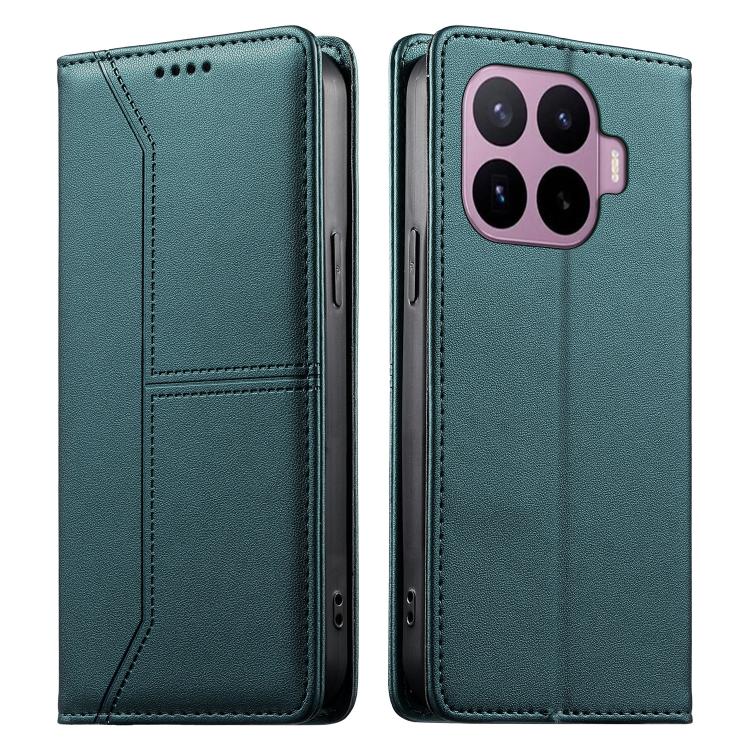 Stitched Line Magnetic RFID Vegan Leather Phone Case, For Xiaomi 17 Max 5G, For Xiaomi 17T Pro 5G, For Xiaomi 17T 5G, For Xiaomi Poco X8 Pro 5G / Redmi Turbo 5 5G, For Xiaomi 17 Ultra, For Xiaomi 17 Pro Max, For Xiaomi 17 Pro, For Xiaomi 17            ...