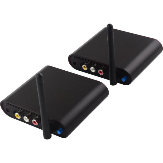 Measy AV530-2 5.8GHz Wireless Audio / Video Transmitter + 2 Receiver, Transmission Distance: 300m, Black US Plug